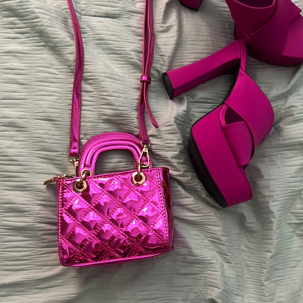 Fuchsia Mini Purse